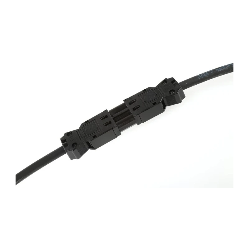 Wieland GST18i3 Series 3-Pole 16A 250V Male/Female Screw-Termination Cable Assembly 6m Length IP40 92.232.6060.1