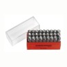 Facom 3 mm Engraving Letter Punch Set, Carbon Steel, 26 Pieces, 70 mm Length 292A.3