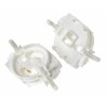 BJB Fluorescent Starter Holder Clip Mount Polycarbonate Snap-Fit 660W 2 Pins 26.514.5011.50