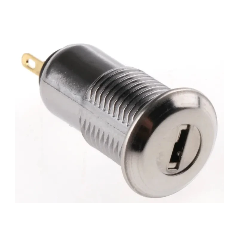 Lorlin Key Switch SPST 2-Way Random Flat-Key 500mA 24V AC/DC SKL-12-AD2