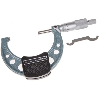 Mitutoyo External Micrometre 50-75 mm, Accuracy ±0.002 mm, Resolution 0.01 mm 103-139-10