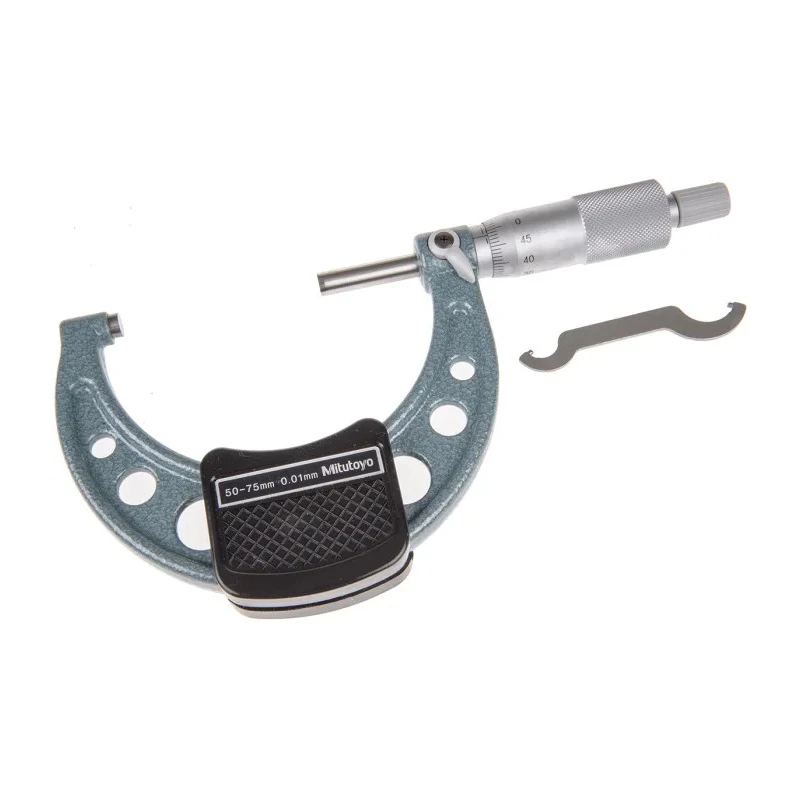 Mitutoyo External Micrometre 50-75 mm, Accuracy ±0.002 mm, Resolution 0.01 mm 103-139-10