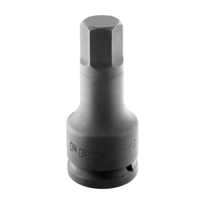 Facom 22 mm 3/4 in Drive Hexagon Impact Socket, 100mm Length NKHM.22