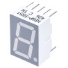 Avago Technologies 1 Digit 7 Segment Red LED Display Anode 1.48mcd 14.2mm HDSP-5551