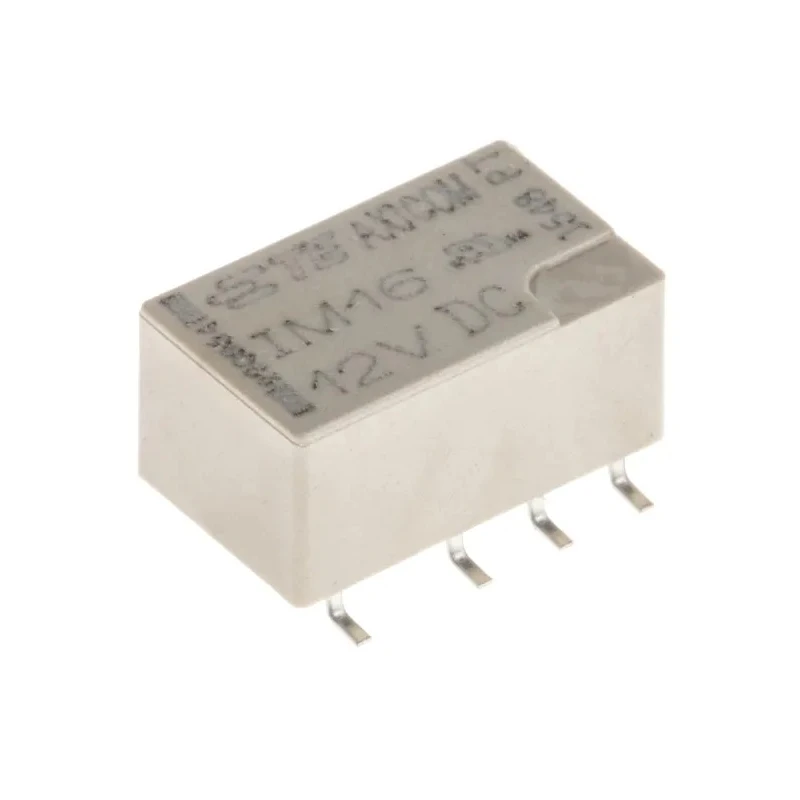 TE Connectivity Surface Signal Relay 12V DC Coil 2A DPDT IM16GR