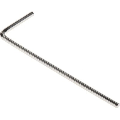 RS PRO L Metric Hex Key Set, Hex Size 1.5 mm, Short Arm, Nickel Finish, Chrome Vanadium Steel 609-584