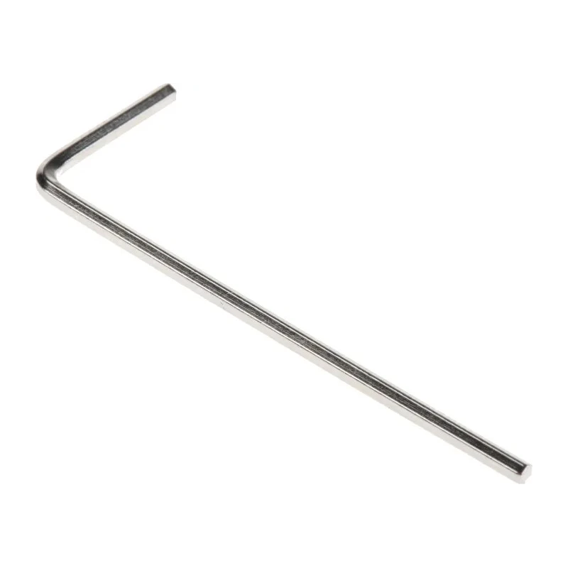 RS PRO L Metric Hex Key Set, Hex Size 1.5 mm, Short Arm, Nickel Finish, Chrome Vanadium Steel 609-584