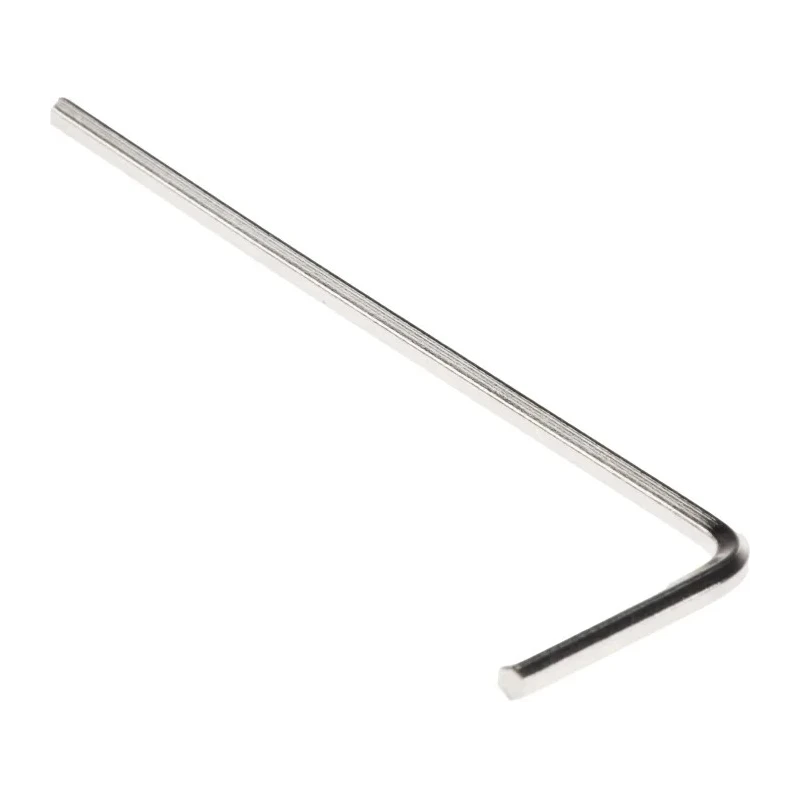 RS PRO L Metric Hex Key Set, Hex Size 1.5 mm, Short Arm, Nickel Finish, Chrome Vanadium Steel 609-584