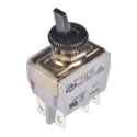 APEM Toggle Switch Panel Mount On-On DPDT Tab Terminal 24 V dc 250 V ac 646NH/2