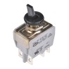 APEM Toggle Switch Panel Mount On-On DPDT Tab Terminal 24 V dc 250 V ac 646NH/2