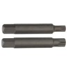 Facom Screwdriver Bit Set 1/4 in Tip, XZN M8 & M10 Size, Square Drive, 330 mm Length DM.APR-2