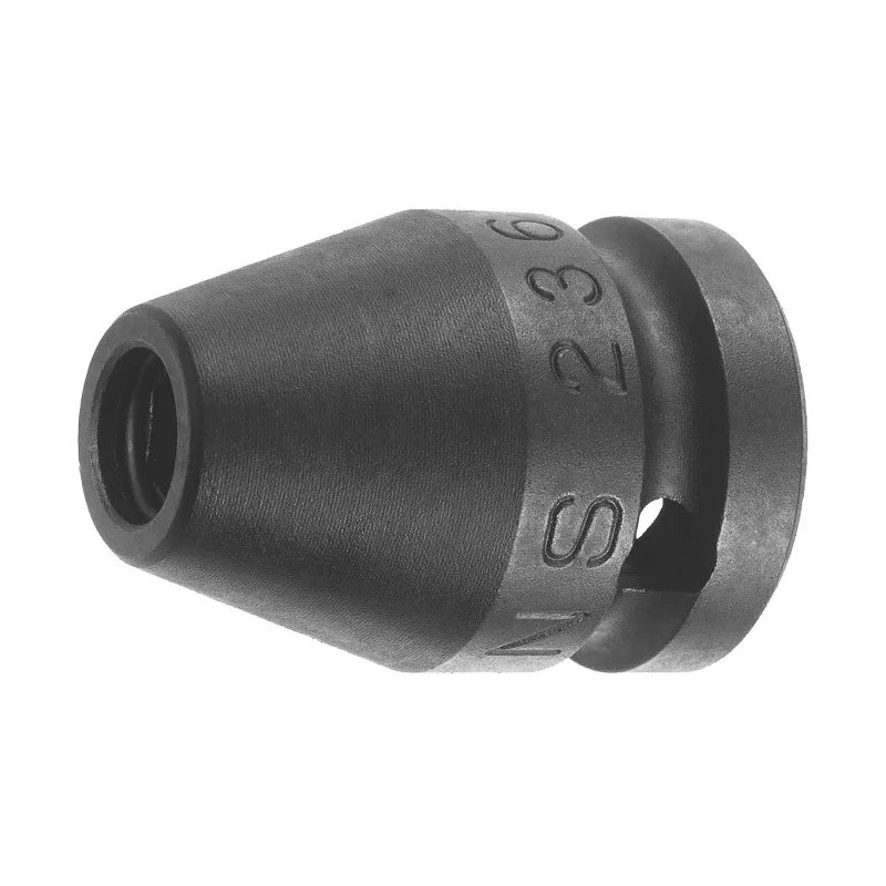 Facom Hex Bit Holder 1/2 in Drive Square Type, Phosphate Finish, Steel Material, 40mm Overall Length NS.236A