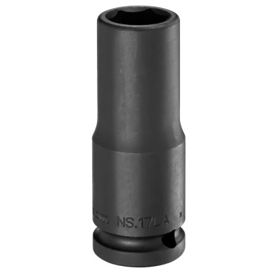 Facom 30 mm 12.7 mm Drive 6 Point Chrome Molybdenum Steel Impact Socket, 78mm Length NS.30LA