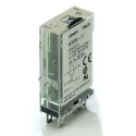 Omron Multifunction Front Timer Relay, 1-Contact, SPDT Switch, 24 V dc/ac, 0.1 min to 10 h, IP40, H3RN