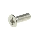 RS PRO Pozidriv Countersunk Stainless Steel Machine Screw M4 12 mm A2 DIN 965 528-974