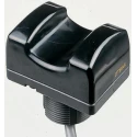 Banner Push Button Switch SPDT, 30 V dc 250 V ac, 30.2 mm Cutout, Black Actuator, Series OTB OTBA5