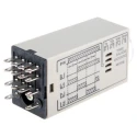 Omron DIN Rail Panel Mount Timer Relay 200-230 VAC 3A 4PDT Multifunction H3YN-4 AC200-230