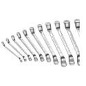 Facom 14-Piece Offset Ring Spanner Set, Size Range 6 x 7 to 38 x 42 mm 55A.JE14