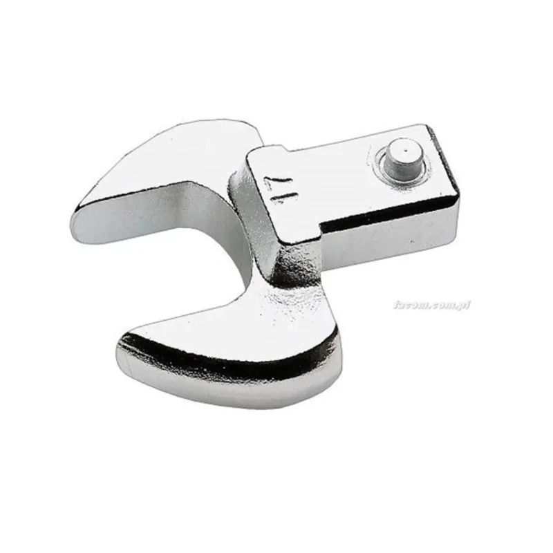 Facom Open End Spanner Head 9 x 12 mm Insert, 7 mm Size, Chrome Finish 10.7