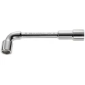 Facom 15/16 in Socket Wrench with Tube Handle, Satin Chrome Finish, Chrome Vanadium Steel, 250mm Overall Length 75.15/16