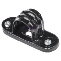 RS PRO Black Steel Cable Clip Saddle Clamp 20 mm Maximum Bundle Diameter Screw Fixing 608-121