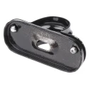 RS PRO Black Steel Cable Clip Saddle Clamp 20 mm Maximum Bundle Diameter Screw Fixing 608-121
