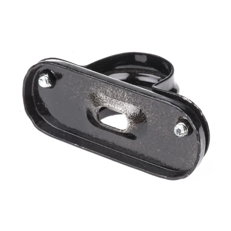RS PRO Black Steel Cable Clip Saddle Clamp 20 mm Maximum Bundle Diameter Screw Fixing 608-121