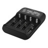 Ansmann Battery Charger for Lithium-ion, LiFePO4, NiMH Batteries, 650 mA, Compatible with AAA, C, AA, Worldwide 1001-0122