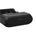 Ansmann Battery Charger for Lithium-ion, LiFePO4, NiMH Batteries, 650 mA, Compatible with AAA, C, AA, Worldwide 1001-0122