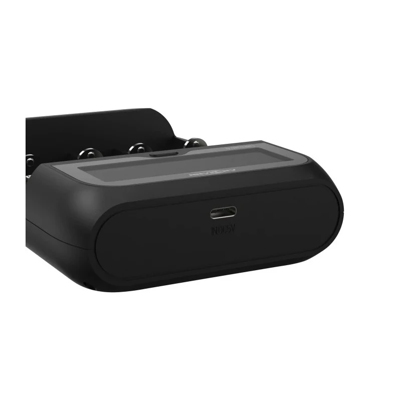 Ansmann Battery Charger for Lithium-ion, LiFePO4, NiMH Batteries, 650 mA, Compatible with AAA, C, AA, Worldwide 1001-0122
