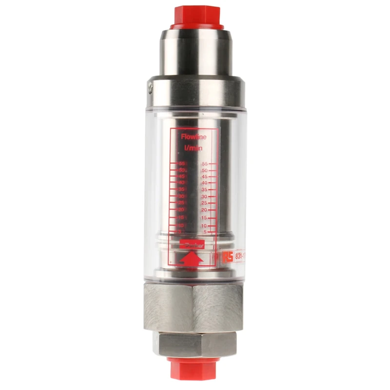 Parker Oil Calibrated Variable Area Flow Meter 5L/min to 55L/min FM.26 322 119