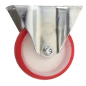 Flexello Fixed Castor Heavy Duty 250 kg Load Capacity 100 mm Polyurethane Wheel 488PN