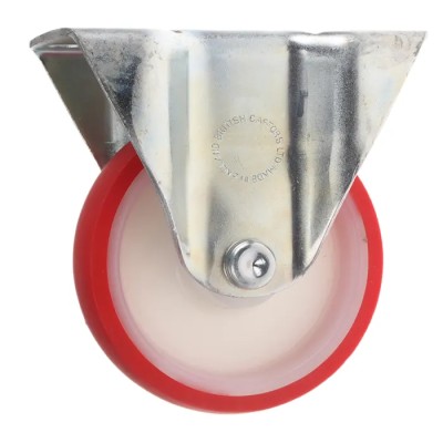 Flexello Fixed Castor Heavy Duty 250 kg Load Capacity 100 mm Polyurethane Wheel 488PN
