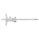 Mitutoyo Metric Depth Gauge, Stainless Steel, Micro Lapped Finish, 200 mm Measurement 527-102
