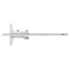 Mitutoyo Metric Depth Gauge, Stainless Steel, Micro Lapped Finish, 200 mm Measurement 527-102
