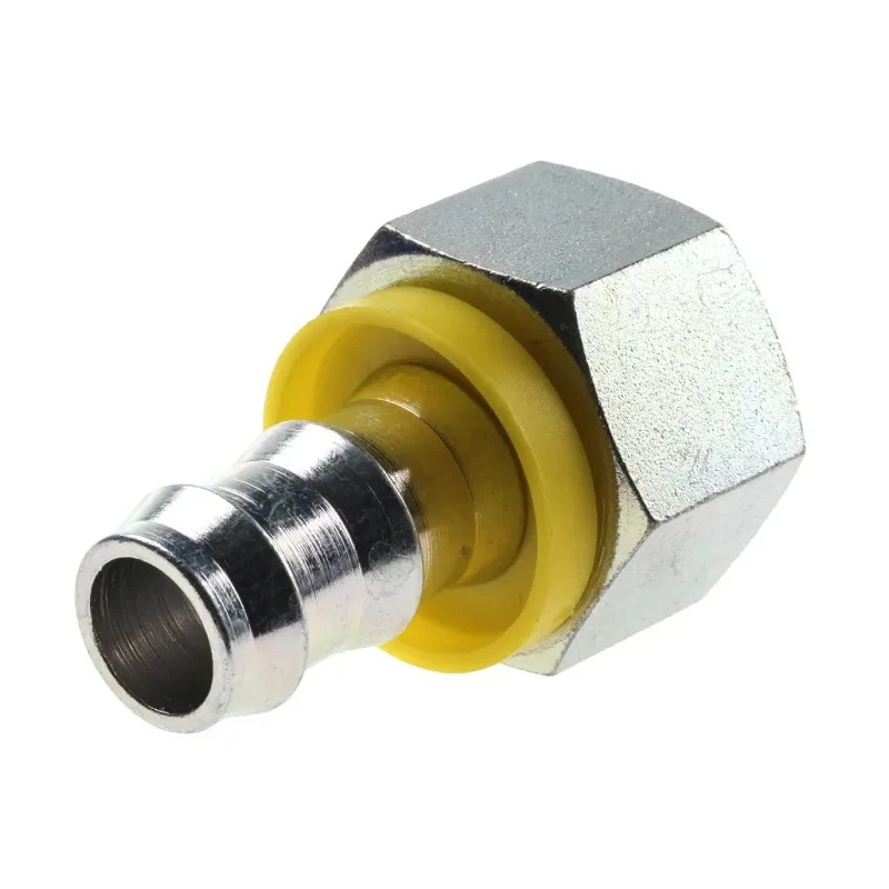 Parker 82 Series Pneumatic Fitting 12mm Push-in Female 1/2 in BSP Zinc Plated Steel 39282-8-8