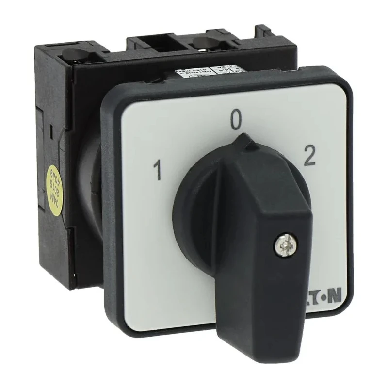 Eaton 3 Position 60° Toggle Actuator Cam Switch 20A 690V AC Flush Mount 012742 T0-1-8210/E