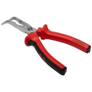 CK 3-Piece Long Nose Plier Set Serrated Jaw, 200mm Overall, Matt Chrome Finish 104-4679