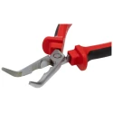 CK 3-Piece Long Nose Plier Set Serrated Jaw, 200mm Overall, Matt Chrome Finish 104-4679