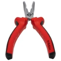 CK 3-Piece Long Nose Plier Set Serrated Jaw, 200mm Overall, Matt Chrome Finish 104-4679