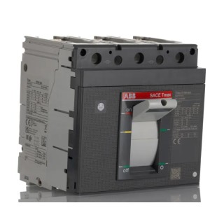 ABB Molded Case Circuit Breaker MCCB 3-Pole 630A Breaking Capacity 70 kA Fixed Mount XT5N