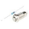 RS PRO Illuminated Push Button Switch Latching Panel Mount 12 mm Cutout SPST Red LED IP40 36V dc 111-6517