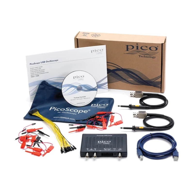 Pico Technology 50 MHz PC Based Mixed Signal Oscilloscope 16-Channel USB Powered PicoScope 2206B MSO