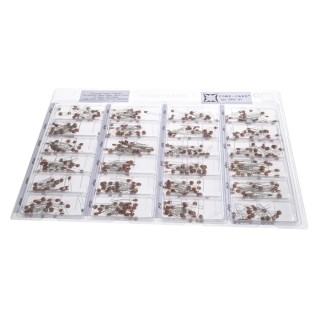 Nova Through Hole Ceramic Capacitor Kit 600, 100V DC, Non-Polar, Temperature Range -55 to +125°C CCC-31