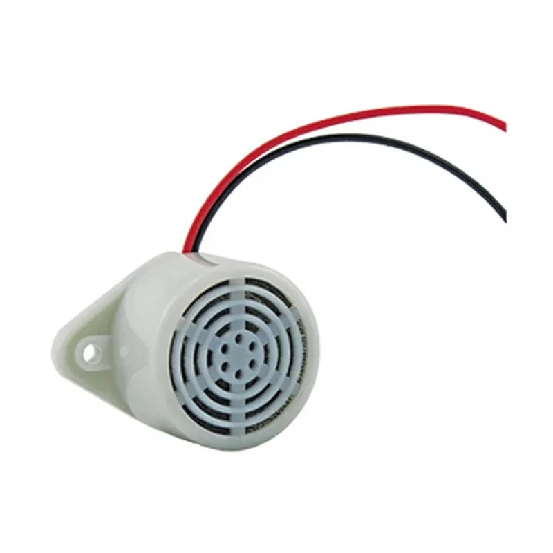 RS PRO Magnetic Buzzer Component 95 dB Base Mount Panel Mount Continuous Internal Drive 4-6 V DC 17.6 mm Height 111-8177