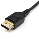 StarTech.com Male DisplayPort, Mini DisplayPort to Male DisplayPort Polyvinyl Chloride DisplayPort Cable 2 m DP14MDPMM2MB
