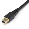 StarTech.com Male DisplayPort, Mini DisplayPort to Male DisplayPort Polyvinyl Chloride DisplayPort Cable 2 m DP14MDPMM2MB
