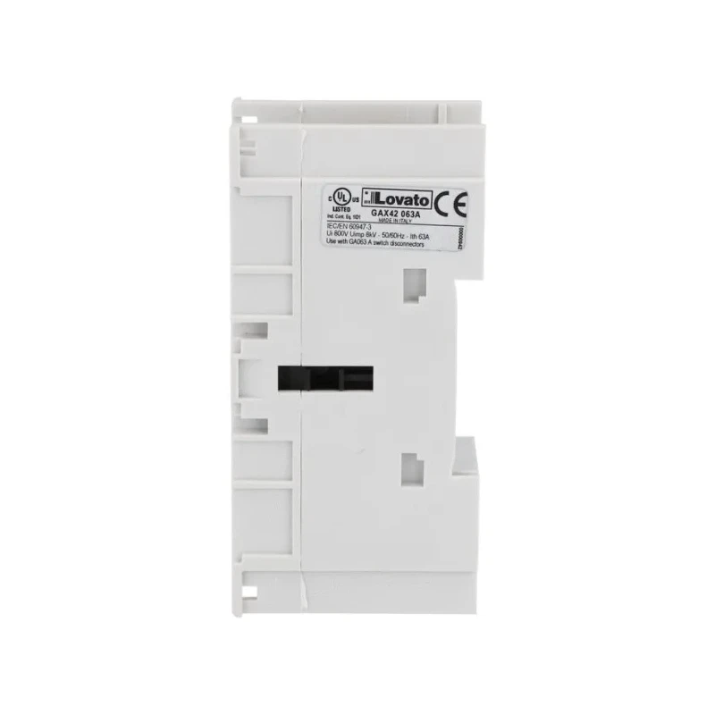 Lovato Electric Switch Disconnector Auxiliary Switch GAX Series for Use with GA-A Version GAX42063A