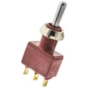 C & K Toggle Switch Panel Mount On-Off-On SPDT Solder Terminal 28 V dc 125 V ac E103SYZQE
