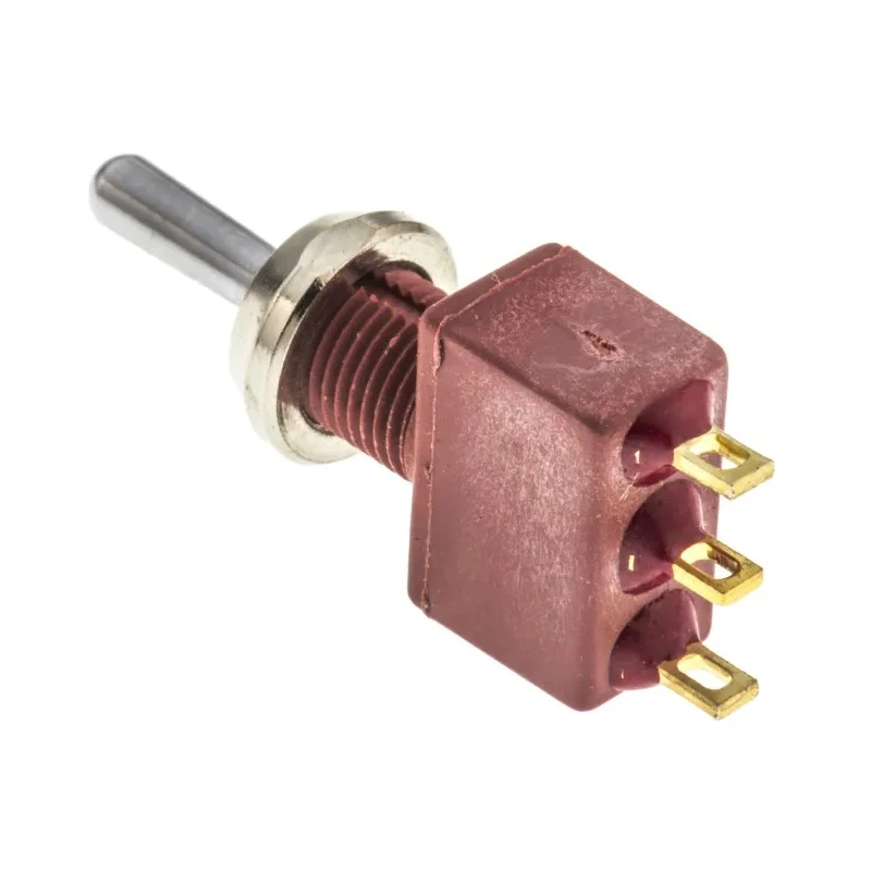 C & K Toggle Switch Panel Mount On-Off-On SPDT Solder Terminal 28 V dc 125 V ac E103SYZQE